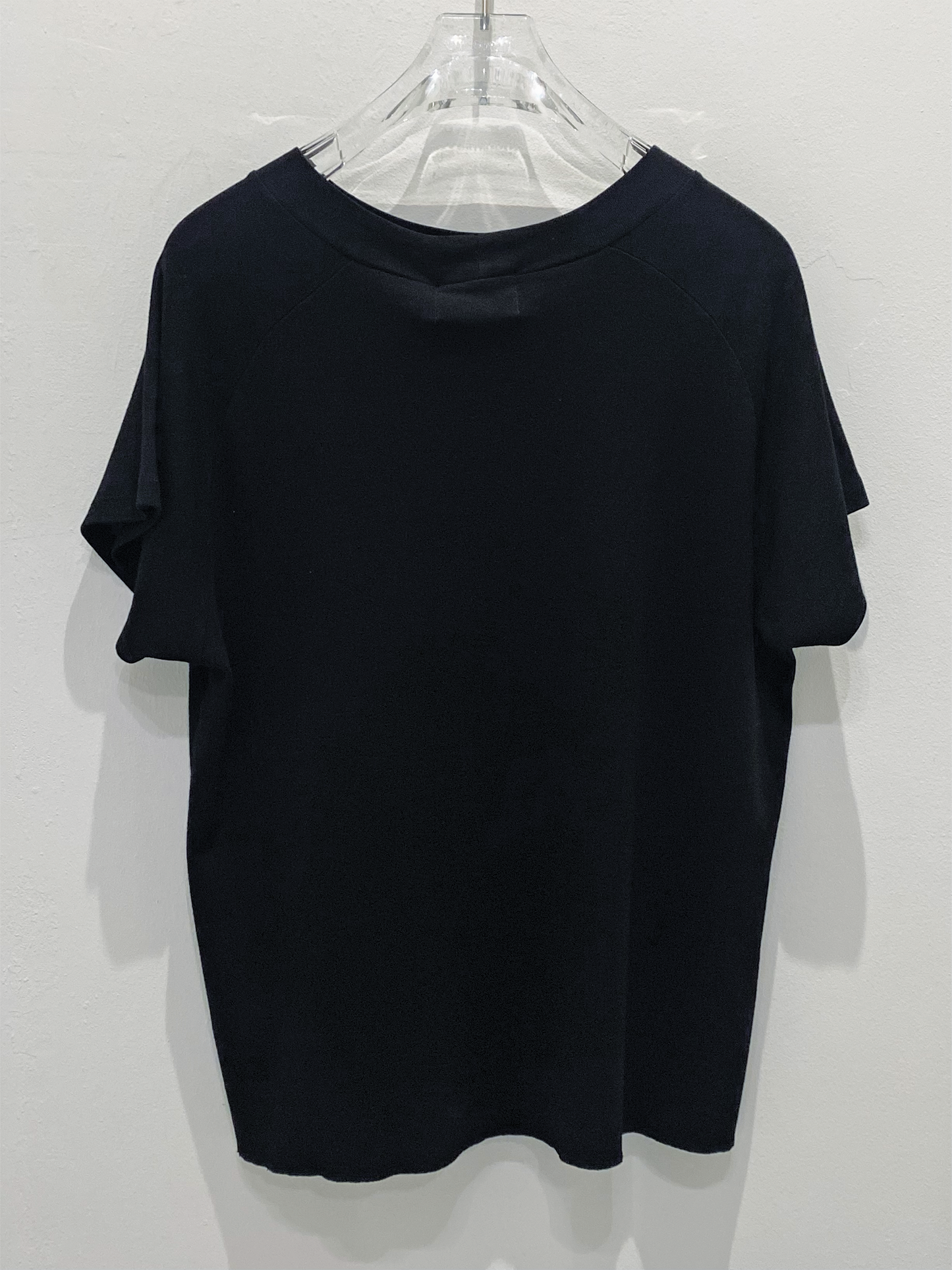 ENFANTS RICHES DÉPRIMÉS APT Mock Neck T-shirt Black/White