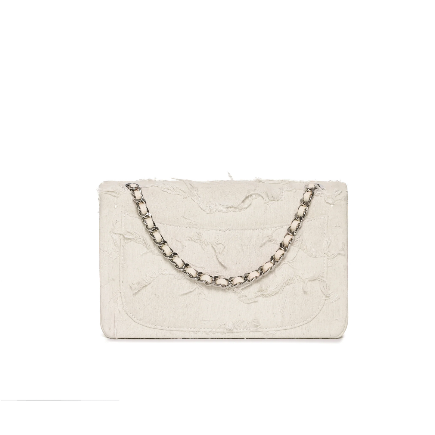 Emotional World Vintage Chain Bag Medium Off White