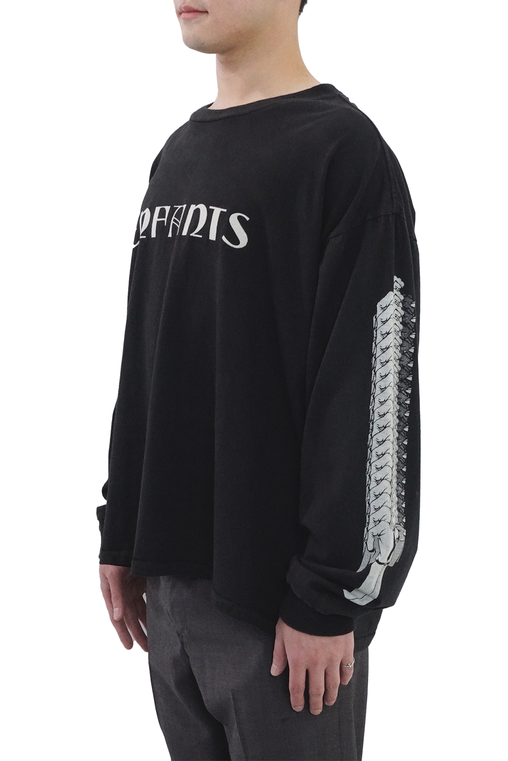 ENFANTS RICHES DÉPRIMÉS Scan Reject LS T-shirt Faded Black/Multi