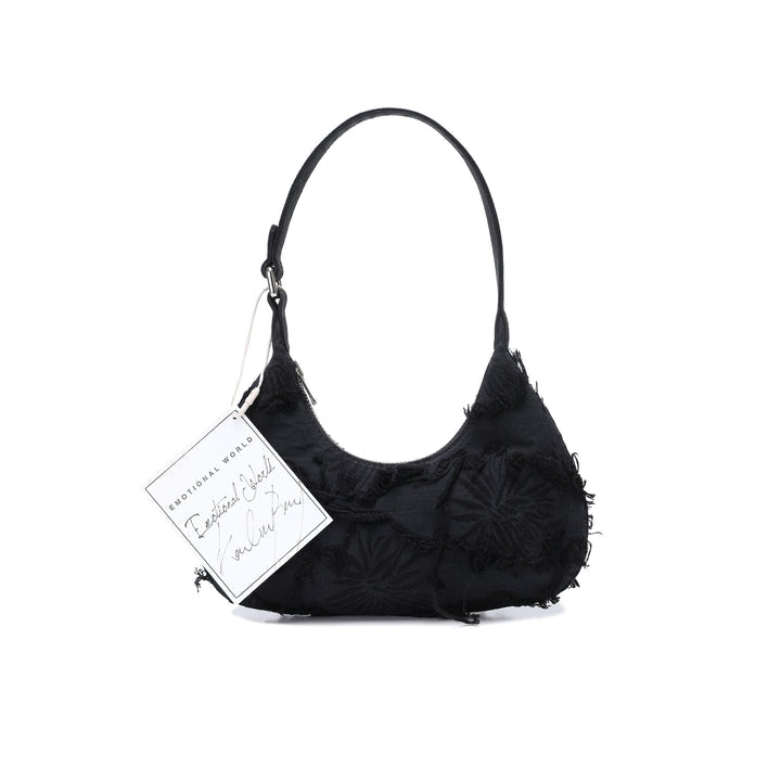 Emotional World Vintage Black Navy Kandy Bag Small