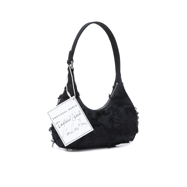 Emotional World Vintage Black Navy Kandy Bag Small