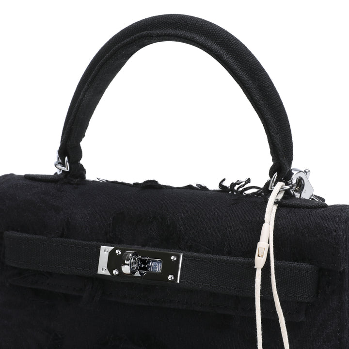 Emotional World Vintage Black Navy Shoulder Bag 19