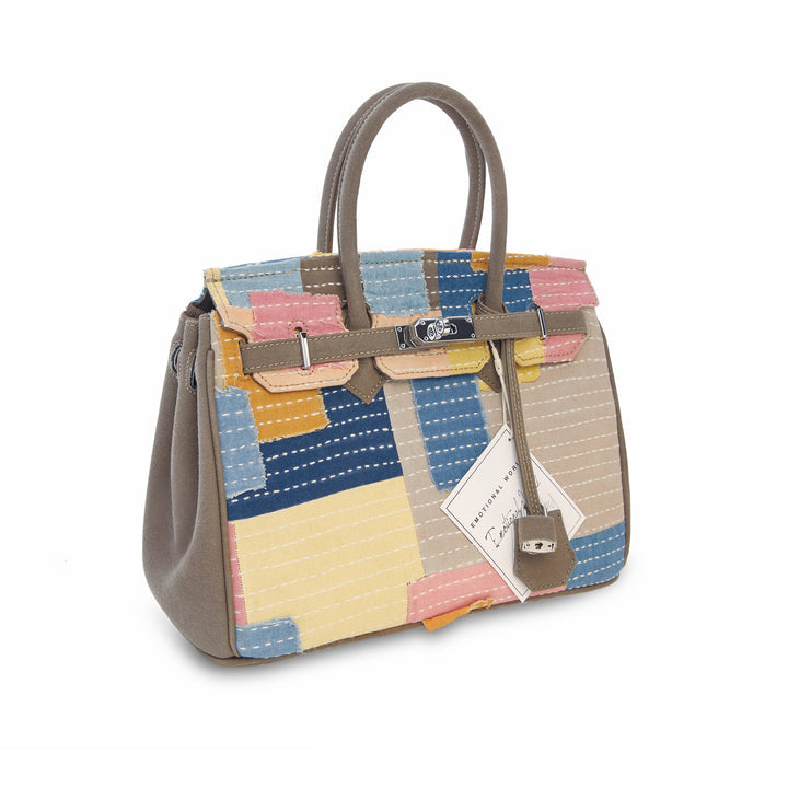 Emotional World Vintage Multi Grey Boro Travel Bag 30