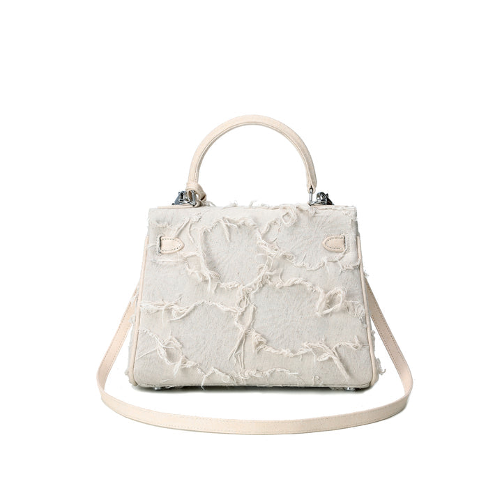 Emotional World Vintage Off White Shoulder Bag 25