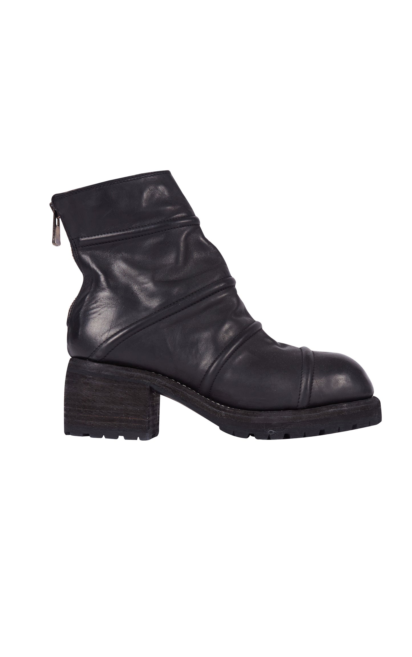 Guidi R22V Back Zip Ankle Boots