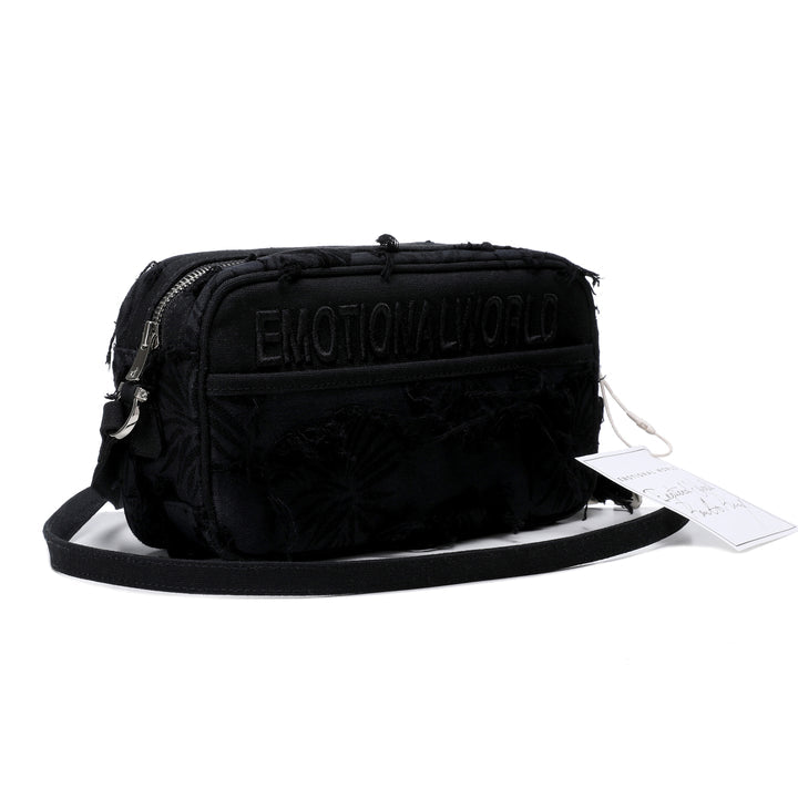 Emotional World Vintage Black Navy Bento Bag