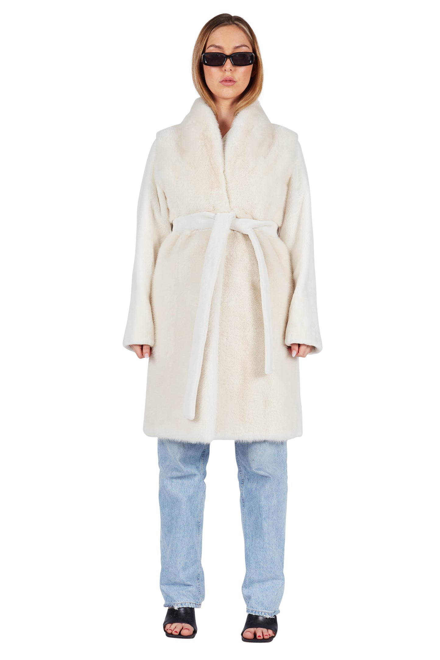 Yves Salomon Merinillo Lamb Lamb Coat