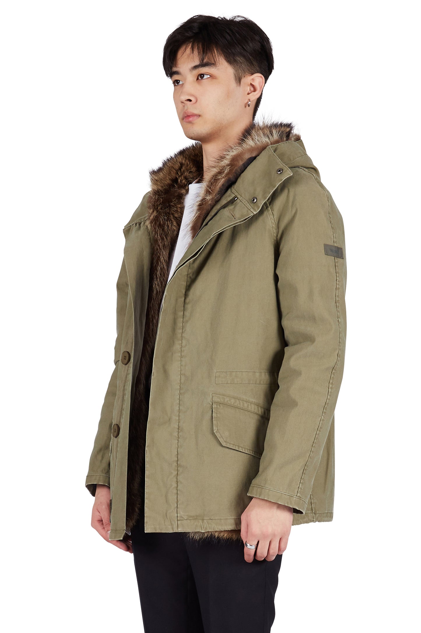 Yves Salomon Khaki Parka