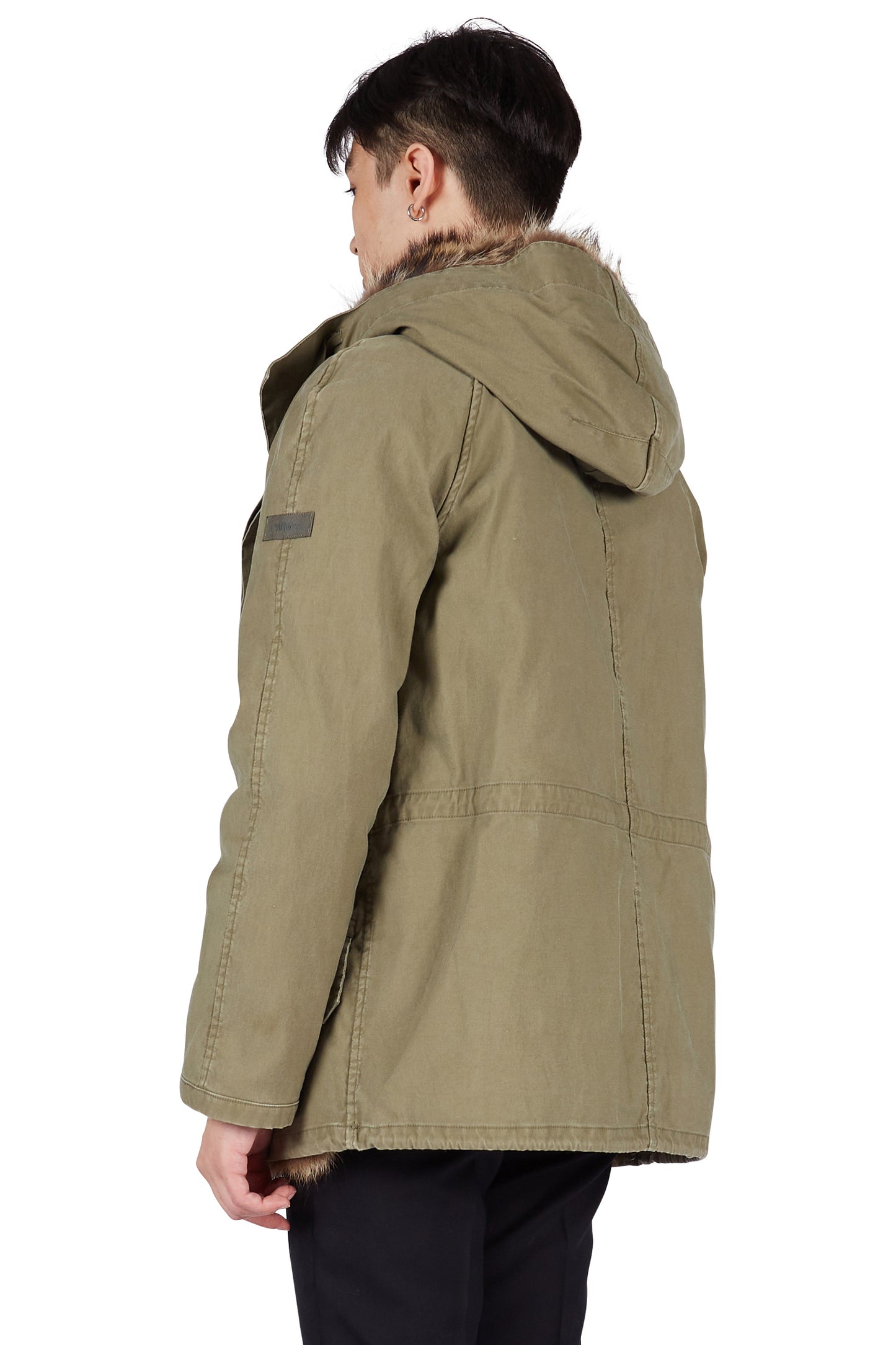 Yves Salomon Khaki Parka