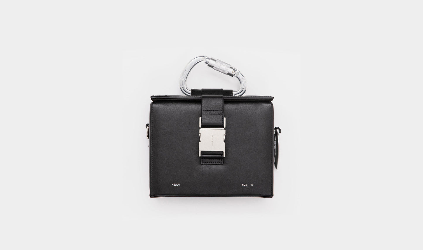 Heliot Emil Leather Carabiner Box Bag