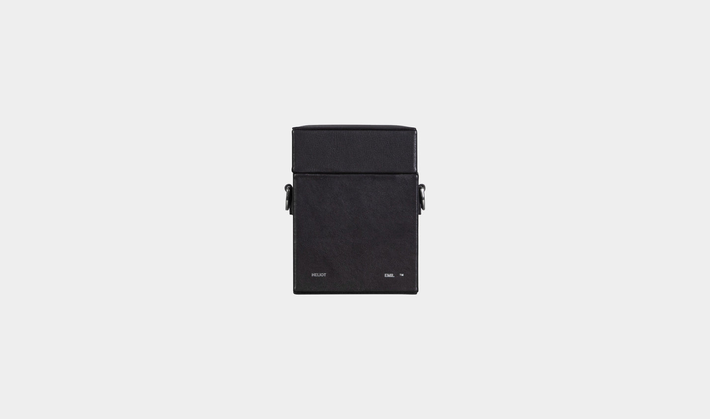 Heliot Emil Leather Strap Box Bag